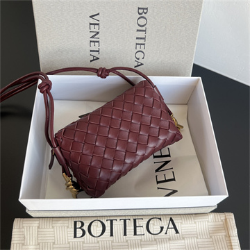bottega veneta mini loop metal knots bag #736125